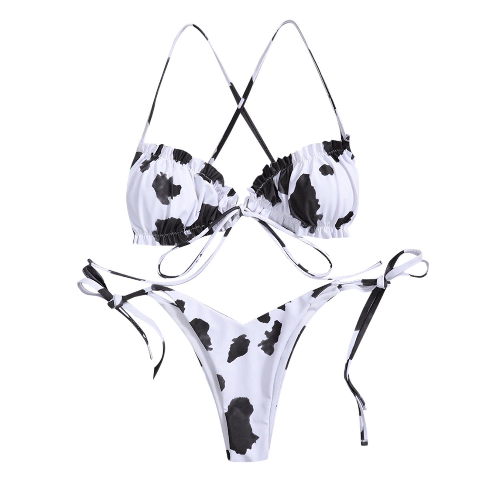 Wholesale Printed Bikini Polyester Swimwear